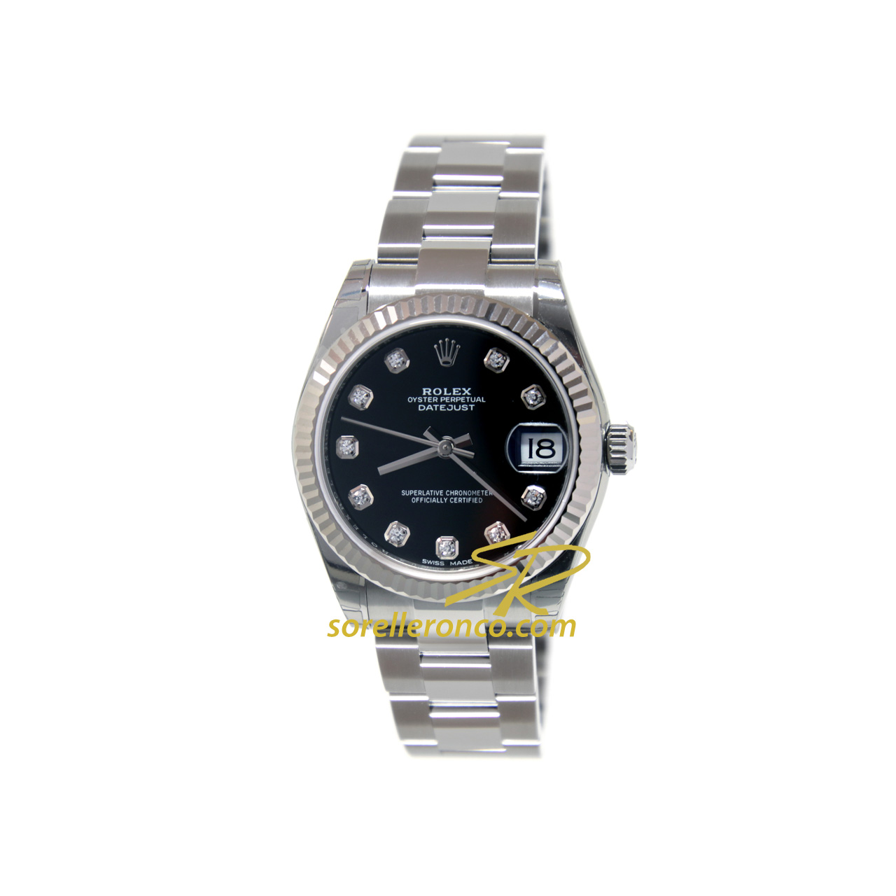 Datejust Nero Diamanti 31mm