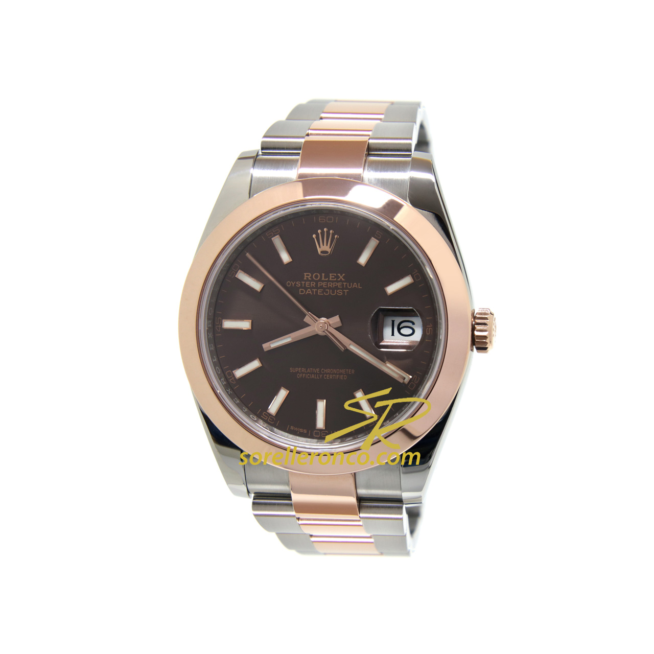 Datejust Acciaio e Oro Rosa Oyster 41mm