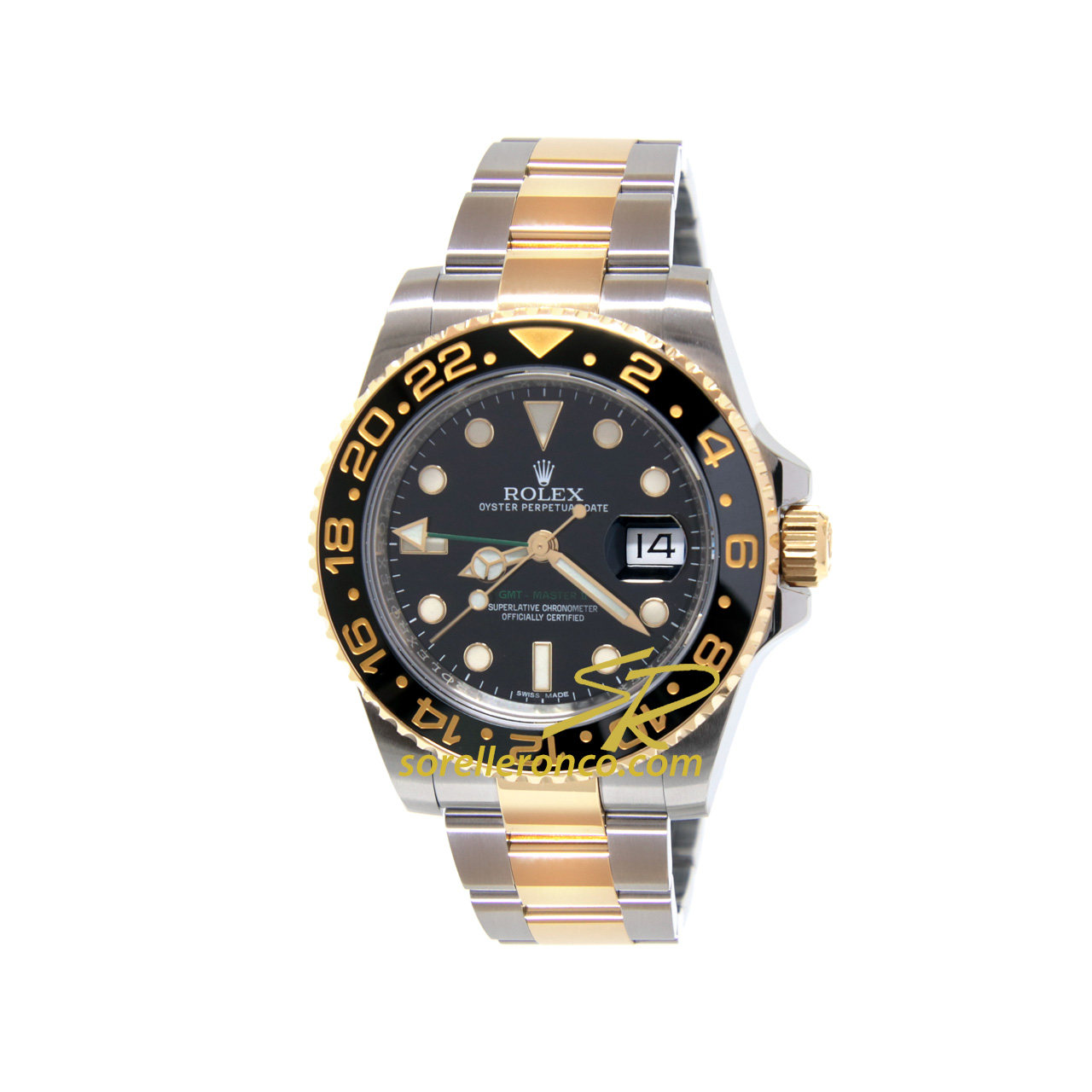 GMT Master II Acciaio Oro 40mm