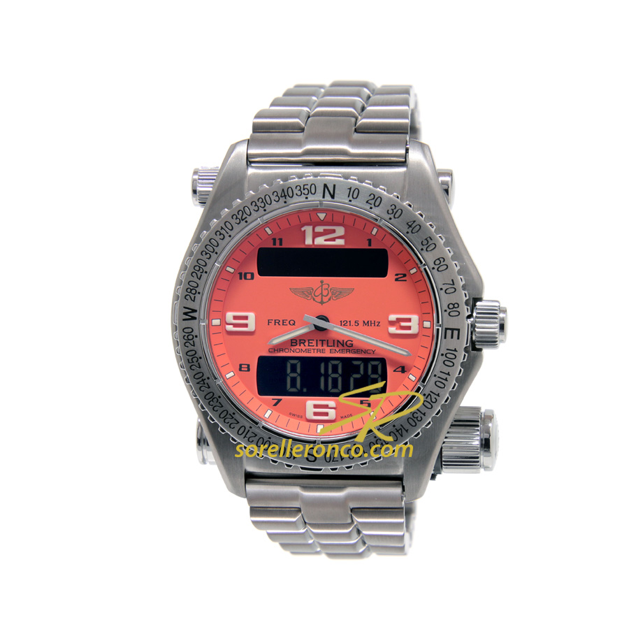 Emergency Titanio Arancione 42mm