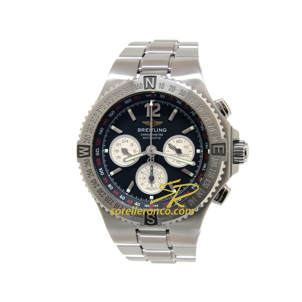 Hercules Chrono Automatico 44mm Nero