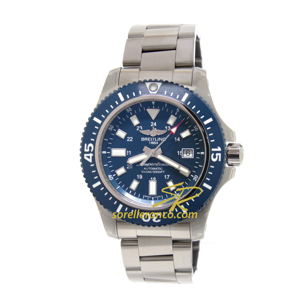 Superocean Special 44mm Automatico Blu