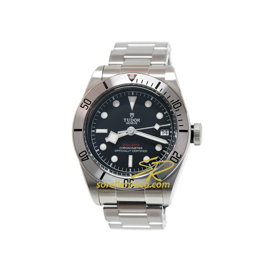 Heritage Black Bay Nero Ghiera Acciaio 41mm