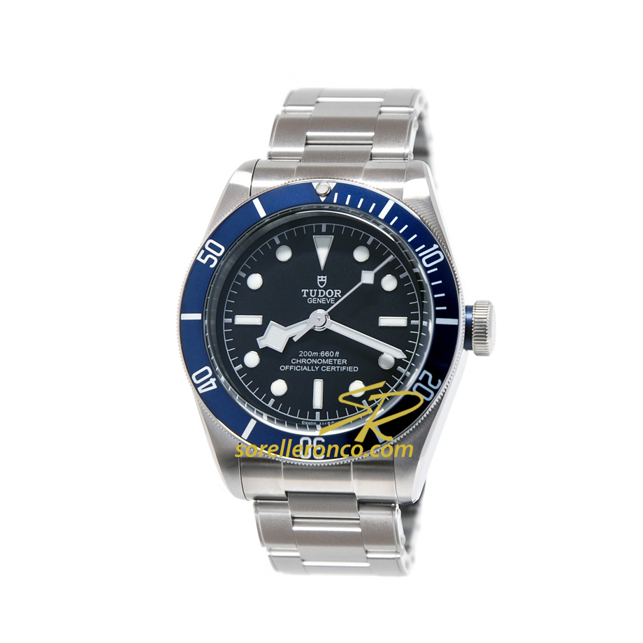 Black Bay ghiera BLU movimento COSC 41mm