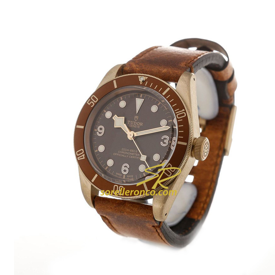 Black Bay Bronzo Cinturino Pelle 43mm