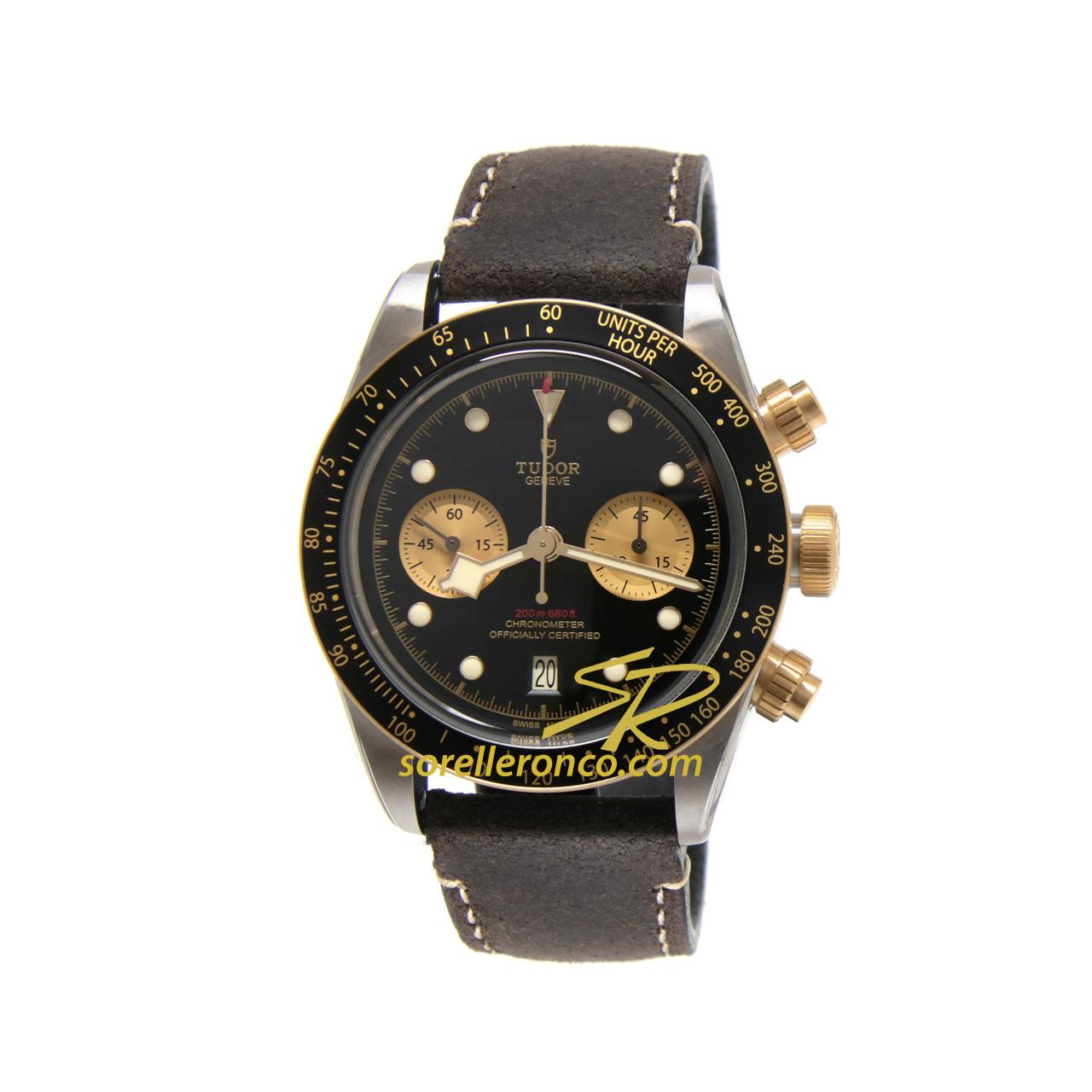 Black Bay Chrono Acciaio e Oro Calibro di Manifattura