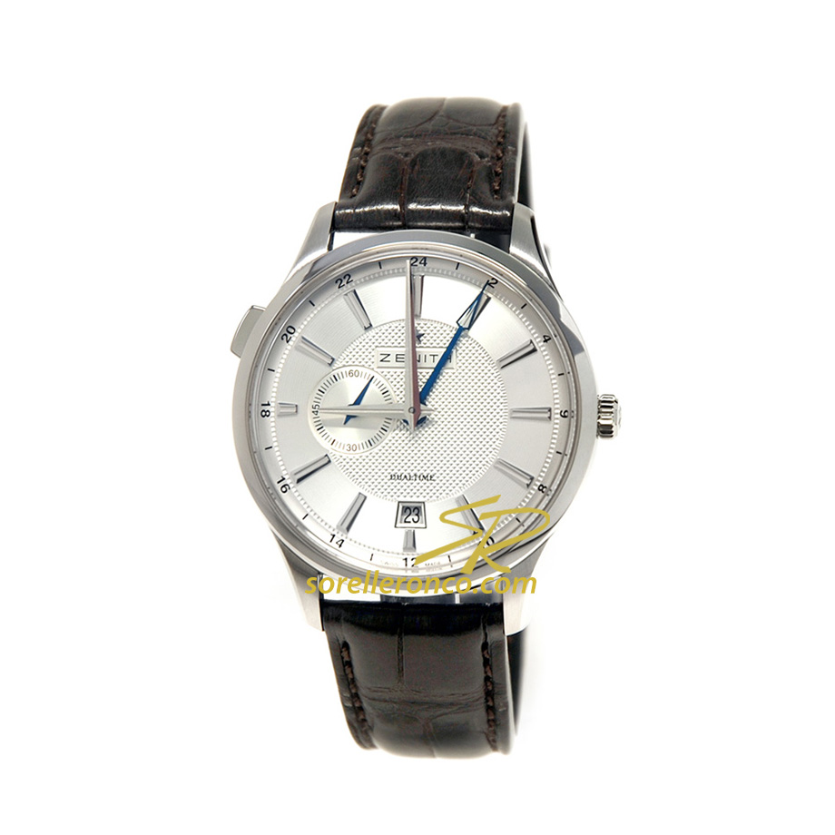 Captain Dual Time GMT Automatico Silver 41mm