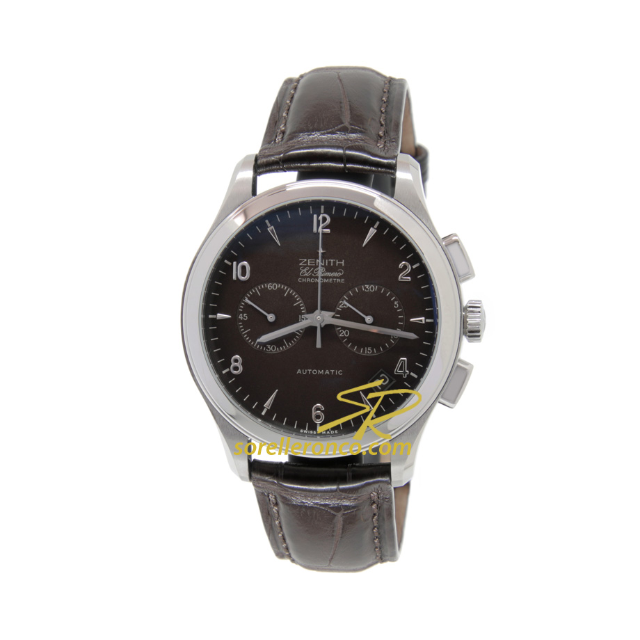 El Primero Chrono Marrone Scuro
