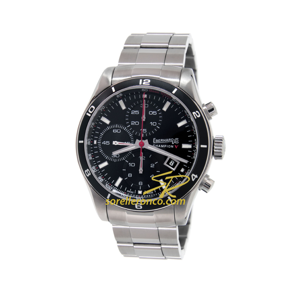 Champion V Chrono Nero 43mm