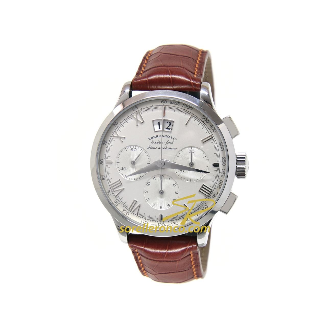 Extrafort Chrono Ruota a Colonne Pelle 41mm