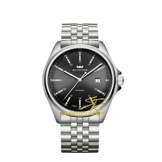 Combat 6 Acciaio Automatico Nero 43mm