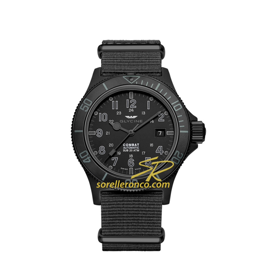 Combat Sub Stealth Cinturino Tessuto 42mm