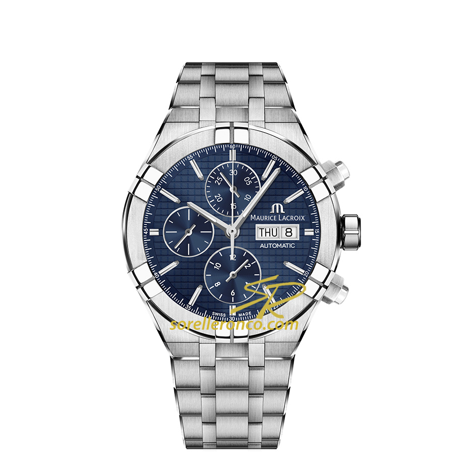 Aikon Blu Chrono Automatico 44mm