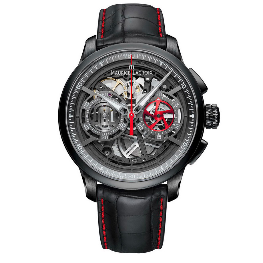 Masterpiece Le Chronographe Squelette 45mm PVD