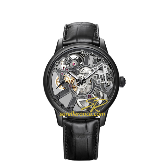 Masterpiece Squelette Limited Edition Nero 43mm