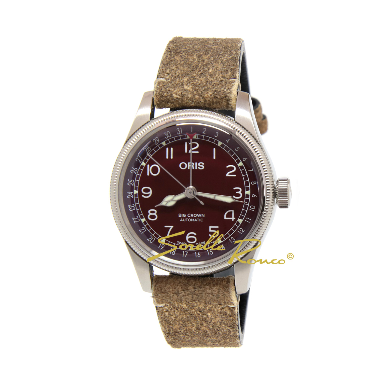 Big Crown Pointer Date 40mm Bordeaux