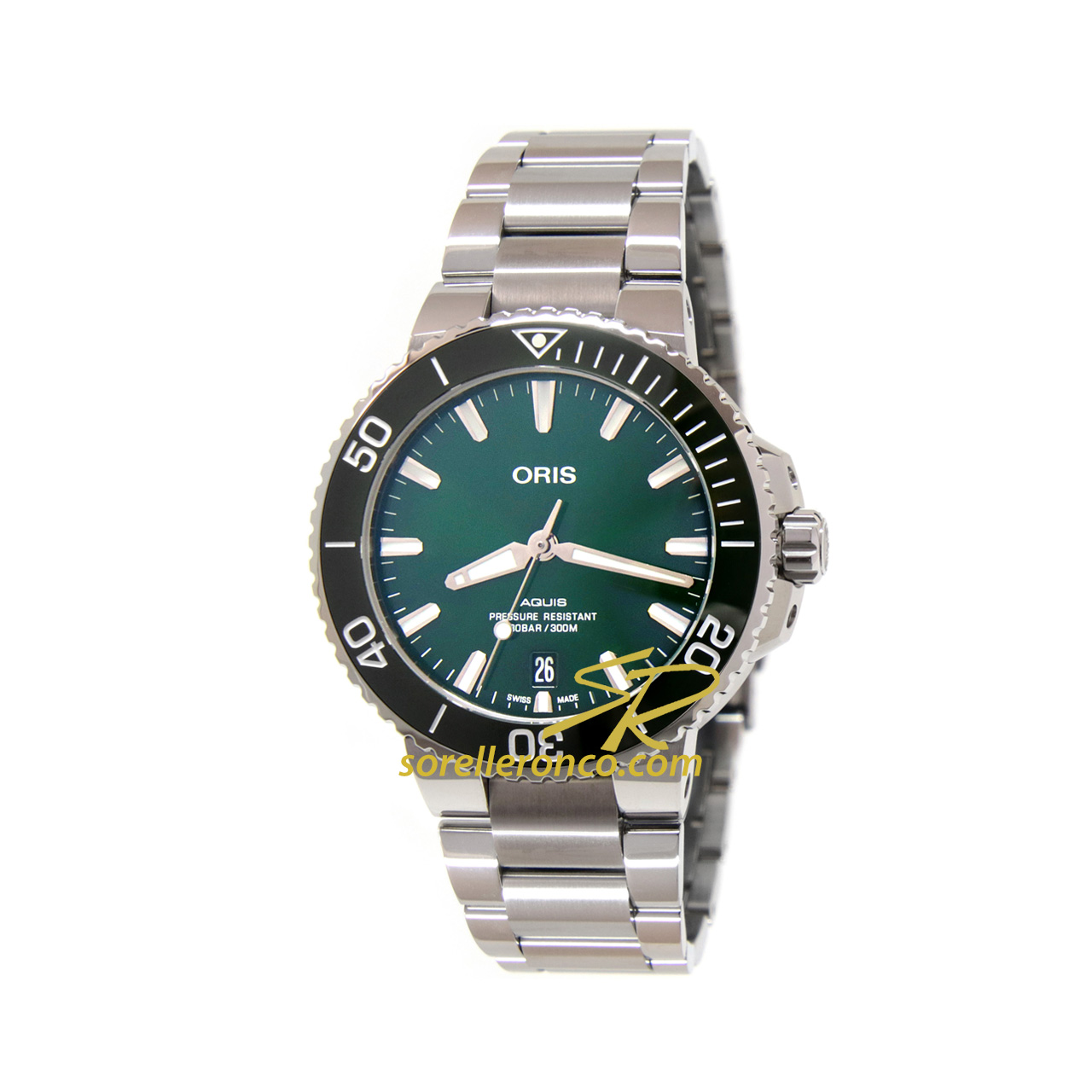 Aquis DATE Automatico VERDE Sub 39mm