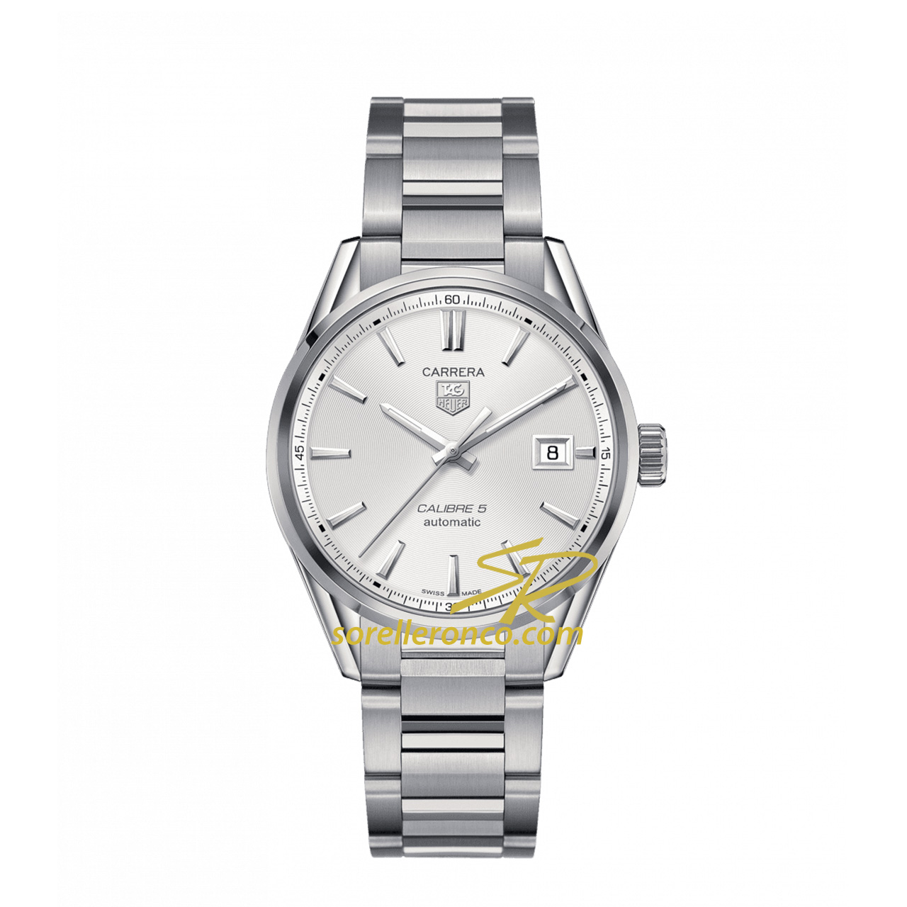 Carrera Calibro 5 Silver 39mm