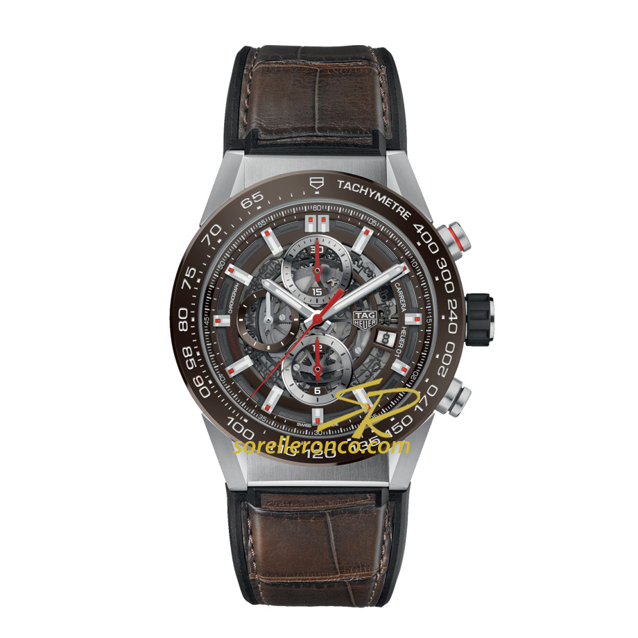 Carrera Calibro 01 Brown 43 mm