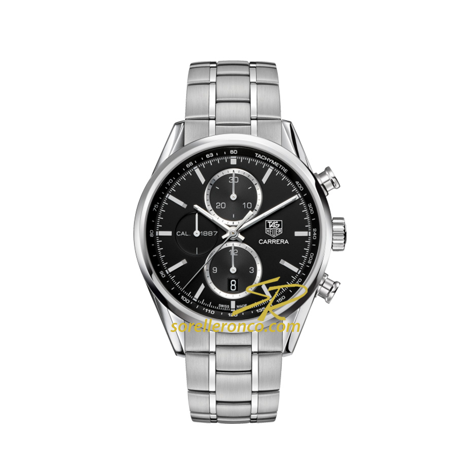 Carrera Calibro 1887 Acciaio 41mm