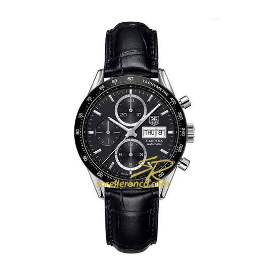 Carrera Chrono Day Date Tachymeter Calibro 16 Pelle