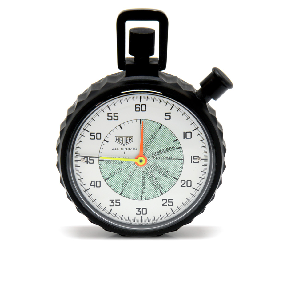 Vintage Stop Watch 1/5 Full Black 62mm