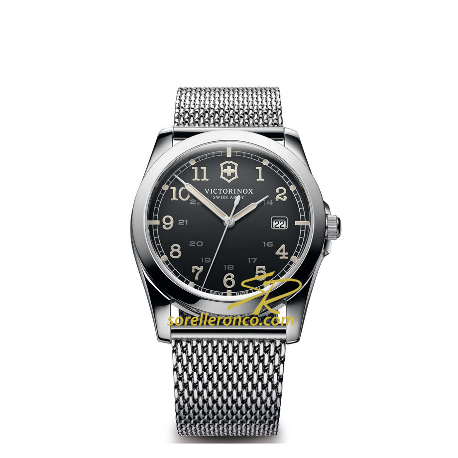 Alliance 40mm Nero Quarzo Maglia Milano