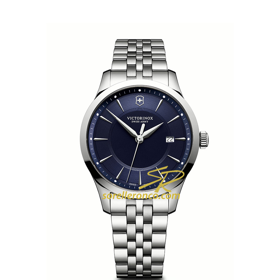 Alliance 40mm Acciaio Quadrante Blu