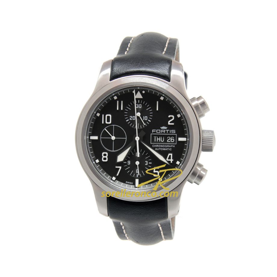 Aeromaster Chrono 42 mm in Acciaio