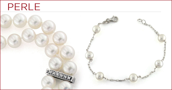 Bracciali con Perle in Vendita