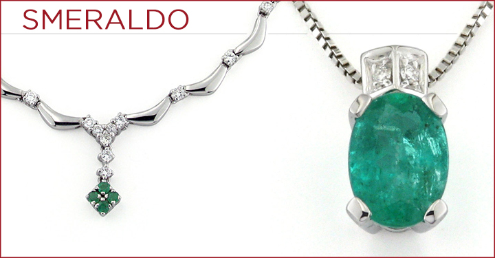 Collane con Smeraldi in Vendita