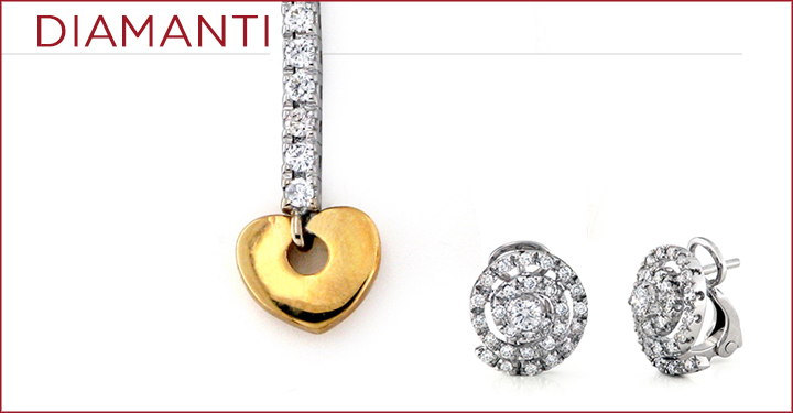 Orecchini con Diamanti in Vendita