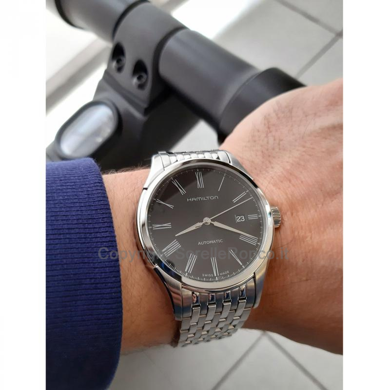 HAMILTON AMERICAN CLASSIC VALIANT AUTO NERO 40MM