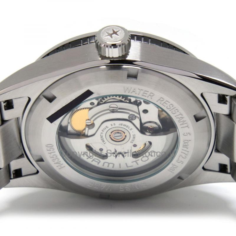 HAMILTON BROADWAY DAY DATE NERO 42MM ACCIAIO