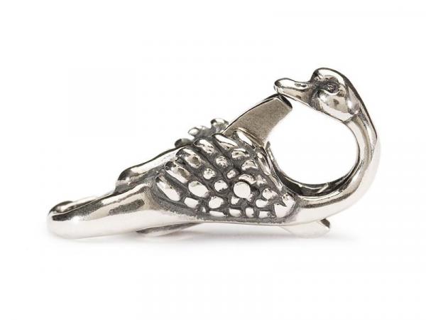 10115 - Chiusura Trollbeads in Argento a Cigno