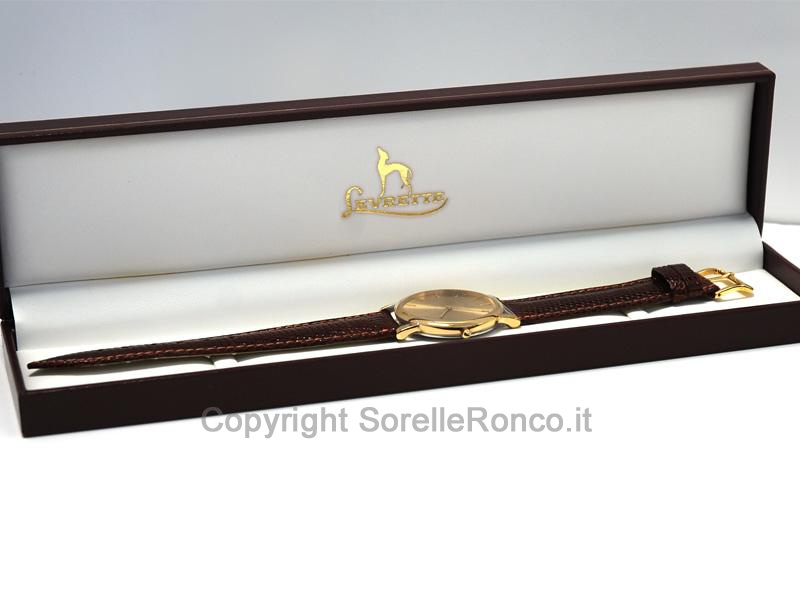 LEVRETTE OROLOGIO QUADRANTE DORATO
