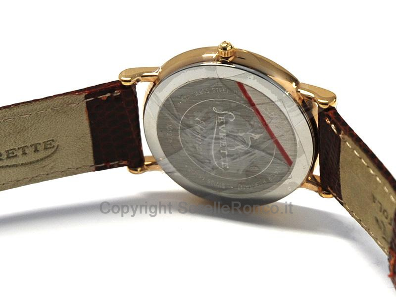 LEVRETTE OROLOGIO QUADRANTE DORATO