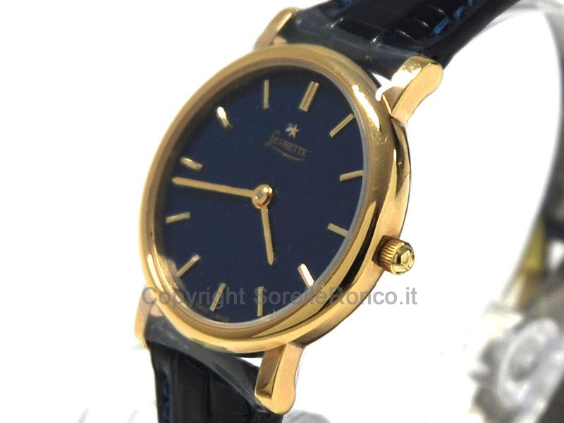 OROLOGIO LEVRETTE QUADRANTE BLU
