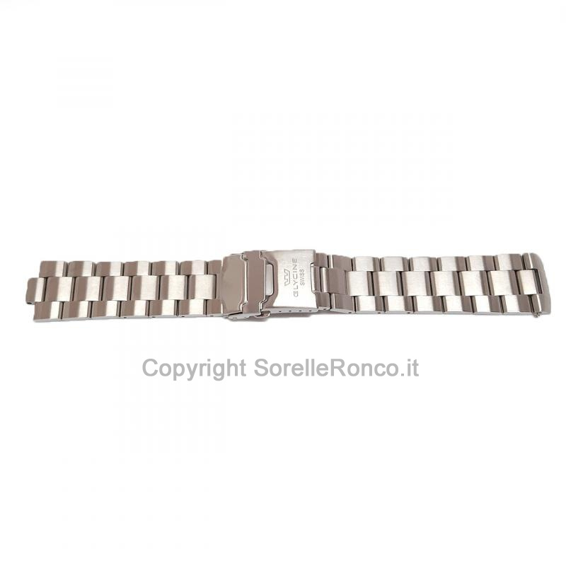 BRACCIALE GLYCINE ACCIAIO INOX 22MM
