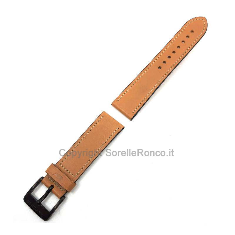 CINTURINO GLYCINE PELLE MARRONE CHIARO 24MM