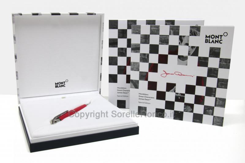 MONTBLANC JAMES DEAN SFERA ROSSA LIMITED EDITION