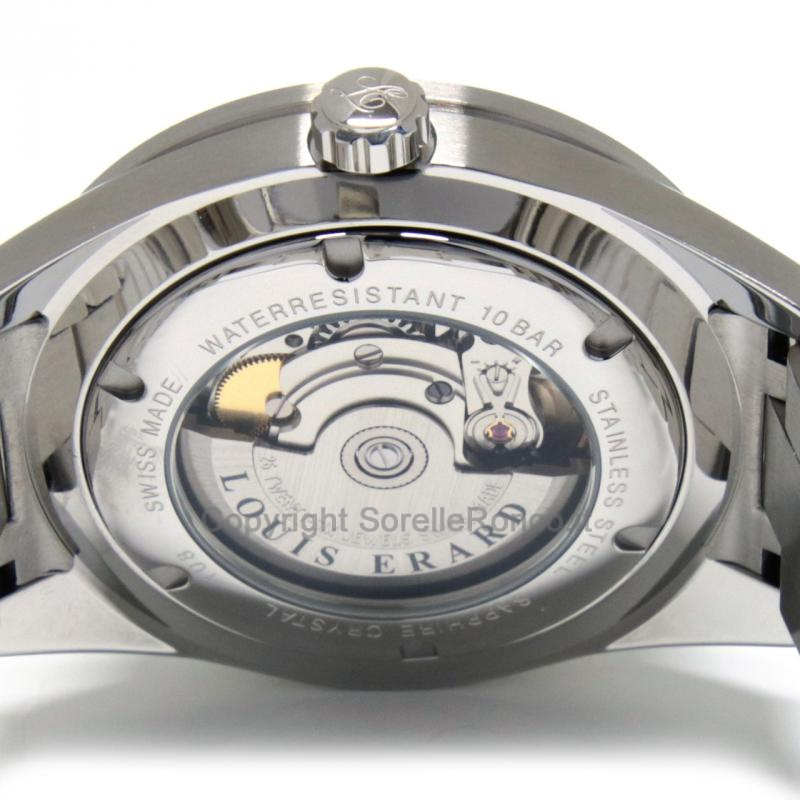 LOUIS ERARD SPORTIVE BLU 42MM AUTOMATICO ACCIAIO