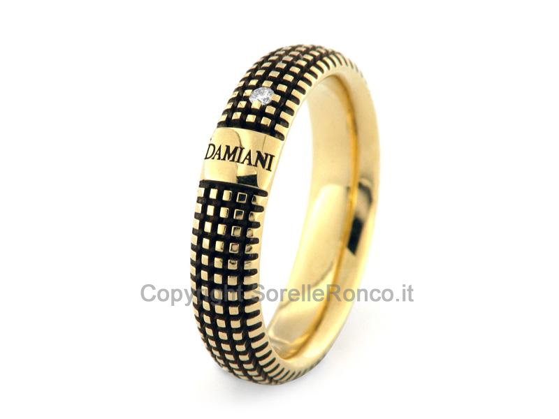 ANELLO METROPOLITAN DREAM DAMIANI GIALLO