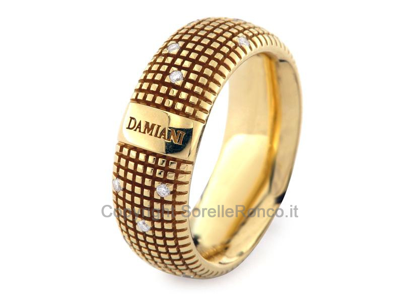 ANELLO METROPOLITAN DAMIANI ORO DIAMANTI