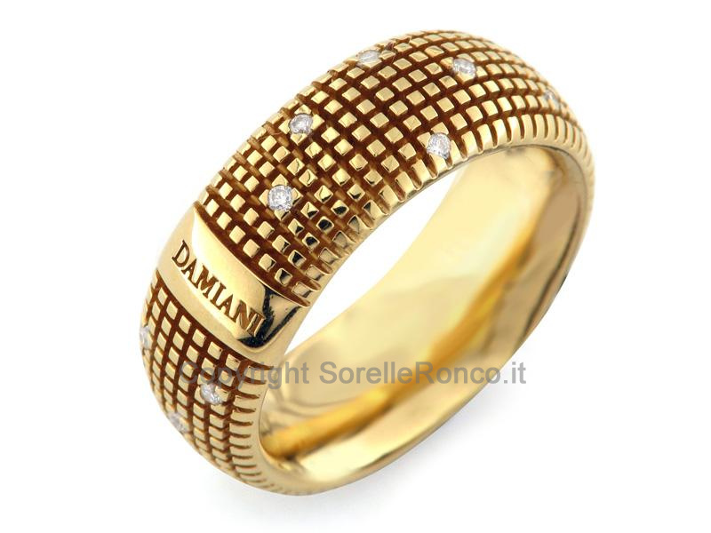 ANELLO METROPOLITAN DAMIANI ORO DIAMANTI