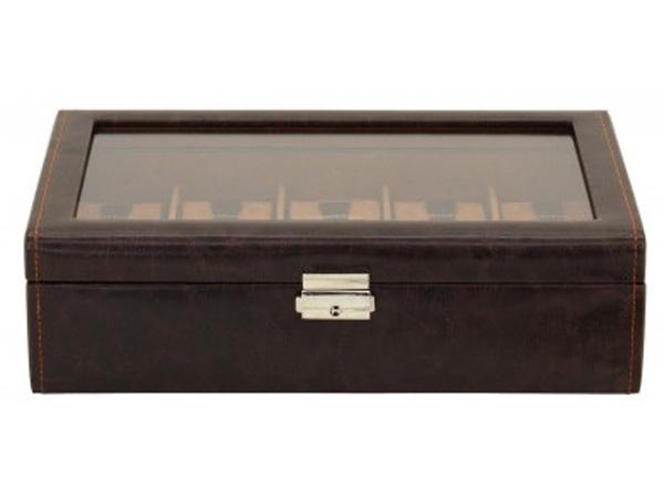 20084-3 - Porta 10 Orologi Friedrich BOND Marrone