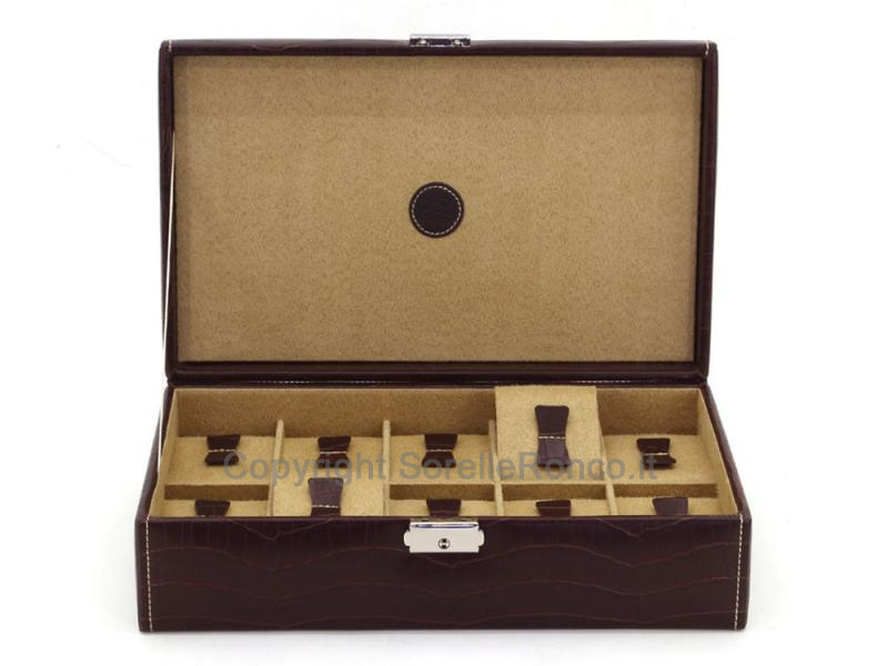 SCATOLA PORTA 10 OROLOGI FRIEDRICH