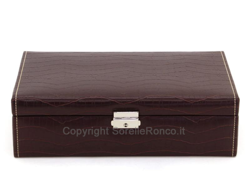 SCATOLA PORTA 10 OROLOGI FRIEDRICH
