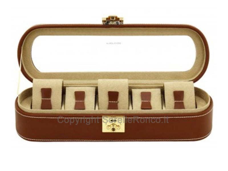 PORTA 5 OROLOGI CORDOBA MARRONE