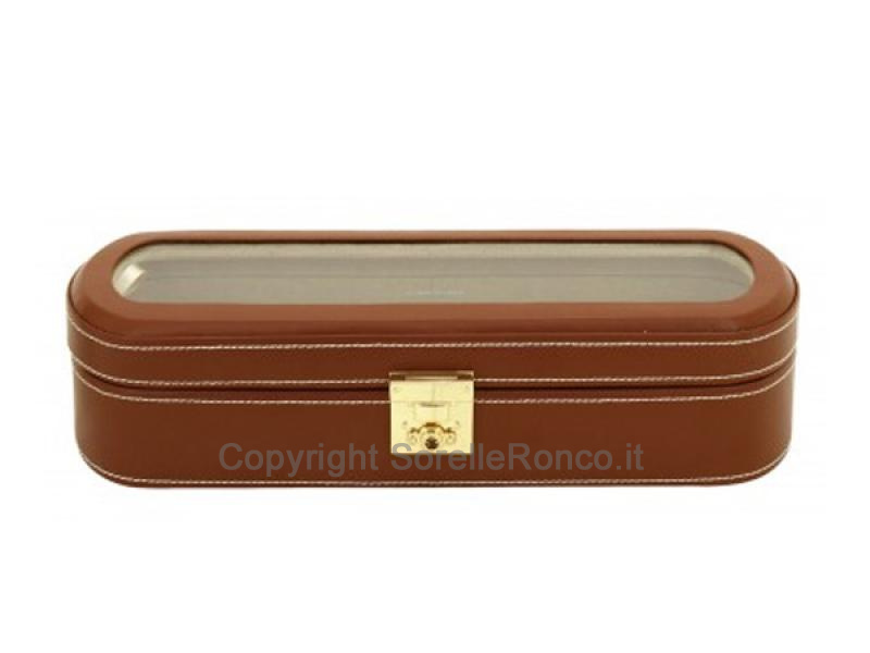 PORTA 5 OROLOGI CORDOBA MARRONE